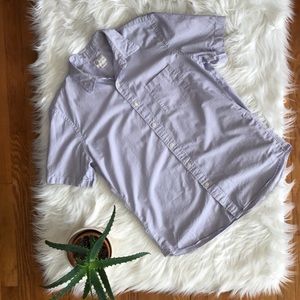 J. Crew ‘Shirtings’ Plaid Short Sleeve Button Down